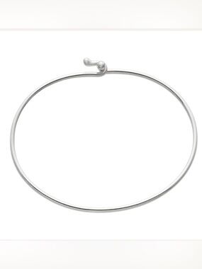 Retired James Avery Sterling Silver Original Hook-On Charm Bracelet 2⅜” Medium